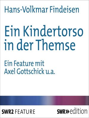 cover image of Ein Kindertorso in der Themse